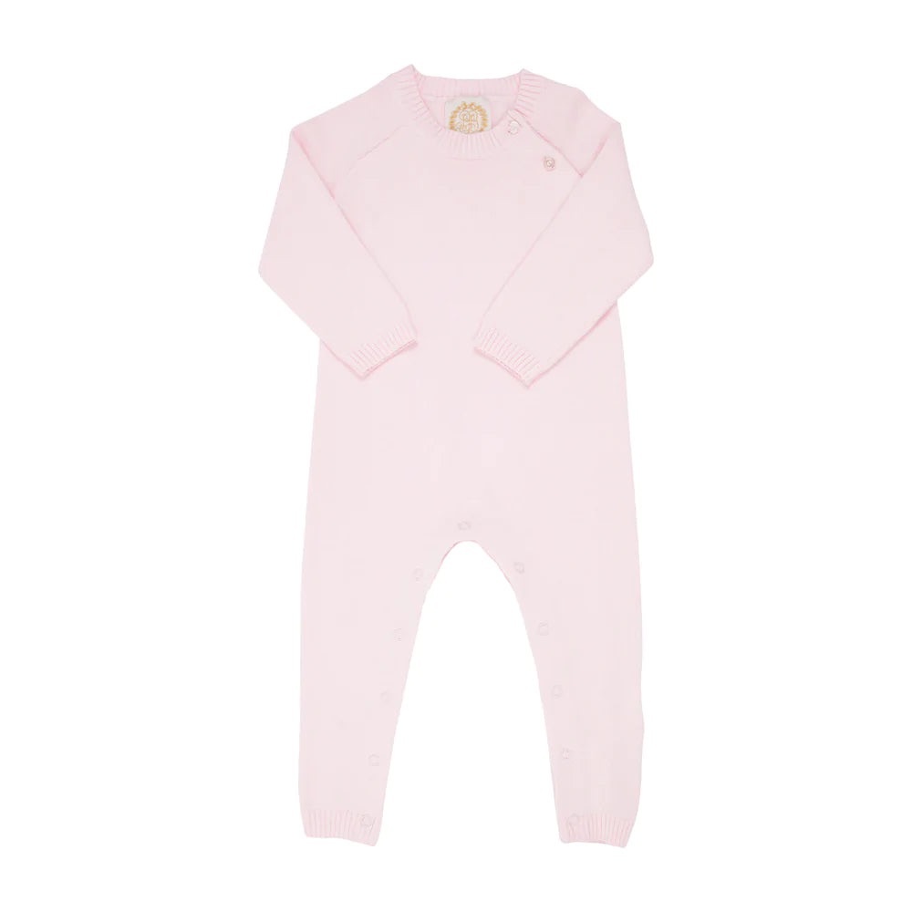 GUC The Beaufort Bonnet Company Perrin Playsuit Palm Beach Pink 12-18